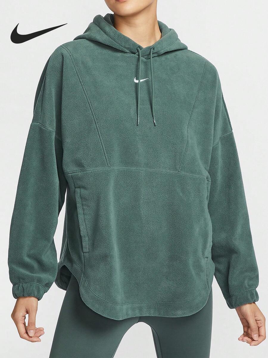 Nike Authentic New Women's Hooded Casual Loose Fleece Sweatshirt FV8077-338 - FV8077-338 - View 1