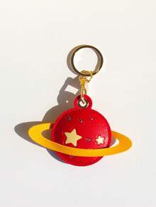 1PC Planet Keychain, Cute Bag Charm Car Key Ring Pendant, Holiday Gift Accessory - Multicolor - View 11