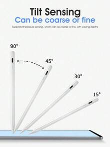 Universal Capacitive Stylus Pen, Compatible With Phones And Tablets, Active Touch Capacitive Stylus, Suitable For Android And Apple , Precise Touch, Smooth Writing, High-End Capacitive Stylus (Not Compatible With Resistive Screen And Electromagnetic Screen Tablets). - Multicolor - View 6
