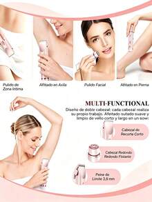 Female Hair Trimmer & Removal - Pink - View 2