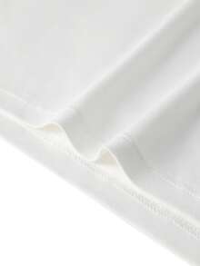 Kaos Lengan Panjang Pria Warna Polos Kerah Henley, Putih 4 Kancing Kasual Slim Fit Atasan Lapisan Dasar untuk Musim Semi dan Gugur - Putih - View 9
