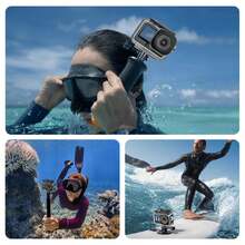 For Osmo Action 6 PULUZ 60m Waterproof Diving Housing Case With Invisible Adapter & Long Screw (Transparent) - View 10