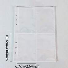 A5 Kpop Photo Card Storage Binder 3-Inch Heart-Shaped Photo Card Album Book School Stationery Loose-Leaf Notebook - A - View 13