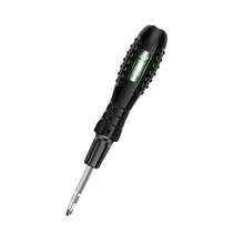 [Probador de Voltaje]Probador de Voltaje LED Multifuncional| Detección de Puntos de Ruptura| Distingue Corriente y Neutro| Sondas Intercambiables| Antideslizante Alto Torque - 1 Unidad - Ver 1