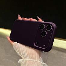 適用於 iPhone 17E 17 Pro Max 16 15 14 13 12 Mini 11，防震液態矽膠保護手機殼，內層柔軟防刮超細纖維襯裡，適用於 iPhone 8 Plus 7 6s 軟殼 - 莓果紫 - 查看 6
