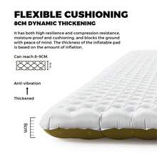 Naturehike Tuye 3.5 Ultra-Light Inflatable Sleeping Pad For All-Season Outdoor Camping - Multicolor - View 7
