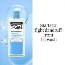 Neutrogena T/Gel 2 In 1 Anti-Dandruff Shampoo And Conditioner 250ml - Shampoo+Conditioner - View 3