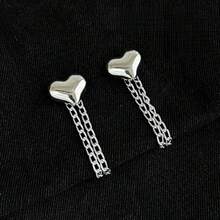 2/4/8pcs Adjustable Chain Pant Leg Clips, Anti-Drag Pant Length Shortener Tool, No Drilling Required, Decorative Clothing Fastener - Multicolor - View 15