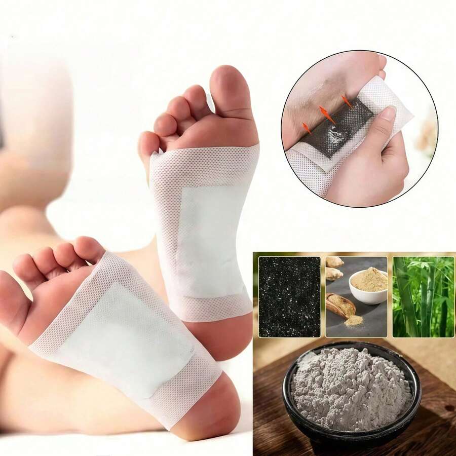100/50/10pcs Mugwort Foot Patches For Daily Use - Multiple Specifications - View 1
