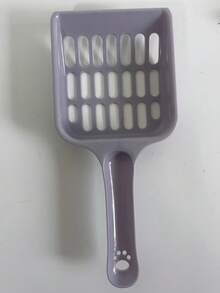 1 cái xẻng xúc cát mèo bằng nhựa bền, dễ vệ sinh, tiện lợi để dọn cát mèo, phù hợp cho cát mèo mịn - Nhiều màu - Xem 12