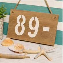 11pcs 10 Inch Large Cream White Number Painting Stencils Reusable PET Plastic Templates For Wood Signs Wall Fabric Canvas DIY Crafts - Sets - View 7