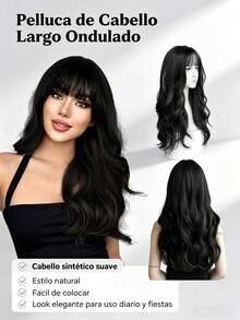 KOKILA Synthetic Woven Wigs - Black - View 1