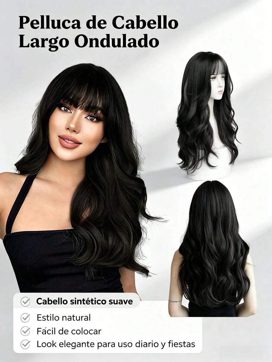 KOKILA Synthetic Woven Wigs - Black - View 1