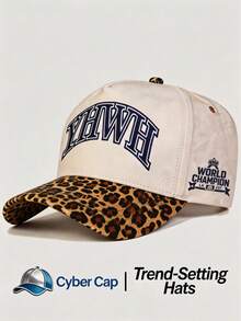 1pc Women's "YHWH" Trucker HatAdjustable Design Stylish Embroidered Five-Panel Cap Perfect For Casual Wear, Parties Travel - Multi-color - View 13