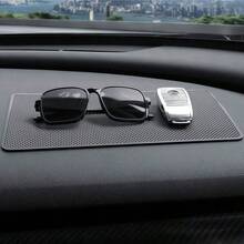1PC Car Dashboard Anti-Slip Mat, Can Hold Phone, Keys, Remote Control, Organize Dashboard Clutter. Surface Is Waterproof And Dirt-Resistant, Stains Can Be Wiped Clean, Strong Anti-Slip Performance, Items Stay Secure, Universal Car Interior Accessory For Sedan And SUV. - 1pcs Car Storage Anti-slip Mat - View 6