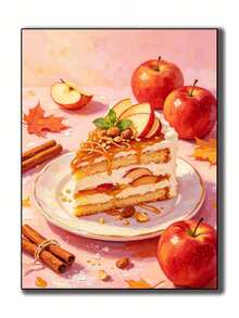 1/4pcs Autumn Foods DIY Digital Oil Painting, Canvas Art For Beginners, Paint By Numbers Kit For Adults, Home Wall Decor, Holiday Gifts. - Sets - View 13