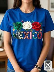Women T-Shirts - 藍色 - 查看 2