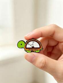 1/5 cái ghim cài áo rùa nhỏ dễ thương hình thước đo góc tráng men, huy hiệu rùa nhỏ yếu tố toán học hài hước, ghim cài áo/balo/áo khoác hoạt hình toán học thú vị cho học sinh, phụ kiện trang trí sáng tạo cho sinh viên khoa học, quà tặng cho bạn cùng lớp, bạn bè, bạn thân, phụ kiện đeo hàng ngày - Nhiều màu - Xem 5
