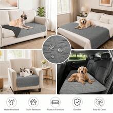Waterproof Dog Bed Blanket Cover, Suitable For Bed, Sofa, Bench, Reversible | Soft Machine Washable Pet Blanket, Dog And Cat Furniture Protector, Sofa Cover - Multicolor - View 4