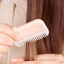 Two-In-One Trimming Comb, 1-Piece, With Safety Comb Guard And Hanging Holes. Multi-Purpose Beauty Styling Tool, Suitable For Home DIY, Suitable For Both Men And Women, Ideal As A Halloween Or Christmas Gift. - Multiple Styles - View 5