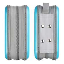 alavisxf xx Estuche para CD, Estuche de plástico duro para DVD con cremallera Portátil Estuche grande para discos para coche viaje casa - Multicolor - Ver 5