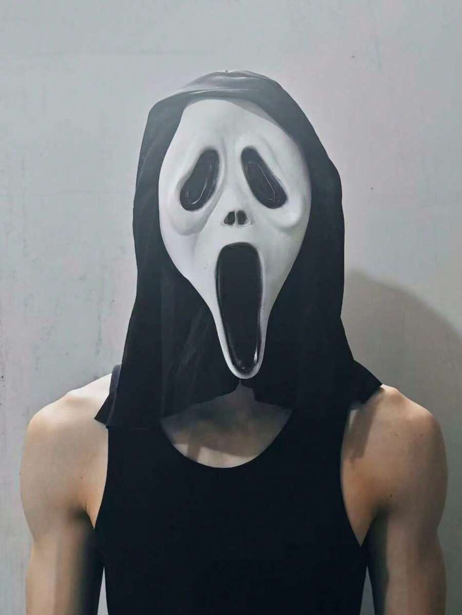 Halloween Costume, Mask, Cape, Vampire Role Play Props, Accessories - Multicolor - View 1