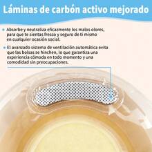 Bolsas de ostomía desechables (paquete de 10), no tejidas, no irritantes para la piel - tamaño universal 15-76 mm, bolsas fecales, seguras e impermeables - Ver 3