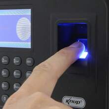 Relógio Ponto Biométrico Digital Livre Software Fácil Config - 1PC - Visão 9