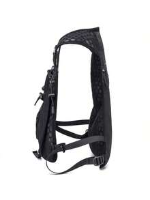 Unisex Adjustable Hydration Running Vest, Running Backpack, Suitable For Trail Running, Cycling, Hiking, Marathon - Black - View 6