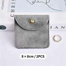2pcs/5pcs/10pcs/20pcs/50pcs Velvet Jewelry Packaging Bags Soft Velvet Gift Bags For Rings Earrings Bracelets Necklaces Storage Bags Wedding Guest Candy Bags Gift Bags - Velvet Jewelry Pouch - View 80