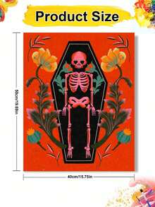 Stylish Halloween DIY Digital Oil Painting, Canvas Art For Beginners, Paint By Numbers Kit For Adults, Home Wall Decor, Halloween Gifts. - Sets - View 10