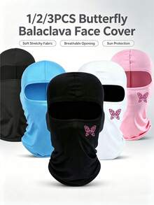 Unisex Printed Pattern Multi-Function Graffiti Punk Sun Protection Face Mask, Balaclava, Full Face Mask, Suitable For Cycling, Skiing, Hiking, Fishing And Other Outdoor Sports, Windproof And Breathable, Best Halloween Holiday Gift - Multicolor 2 - View 2