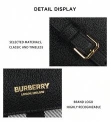 Burberry Color Blocked Women's Shoulder Crossbody Bag 81072701 - Black 81072691 - View 9