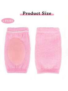 2pcs/Set Moisturizing Elbow Sleeves Gel Elbow Pads For SPA Hydration And Dry Cracked Skin Care - Pink - View 2