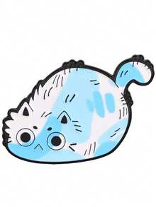 1 Pc/4pcs Cartoon Cute Multi‑Color Mood Cat Brooch, Decorative Pin For Bags & Garments, Gift For Cat Lovers - Multicolor - View 10