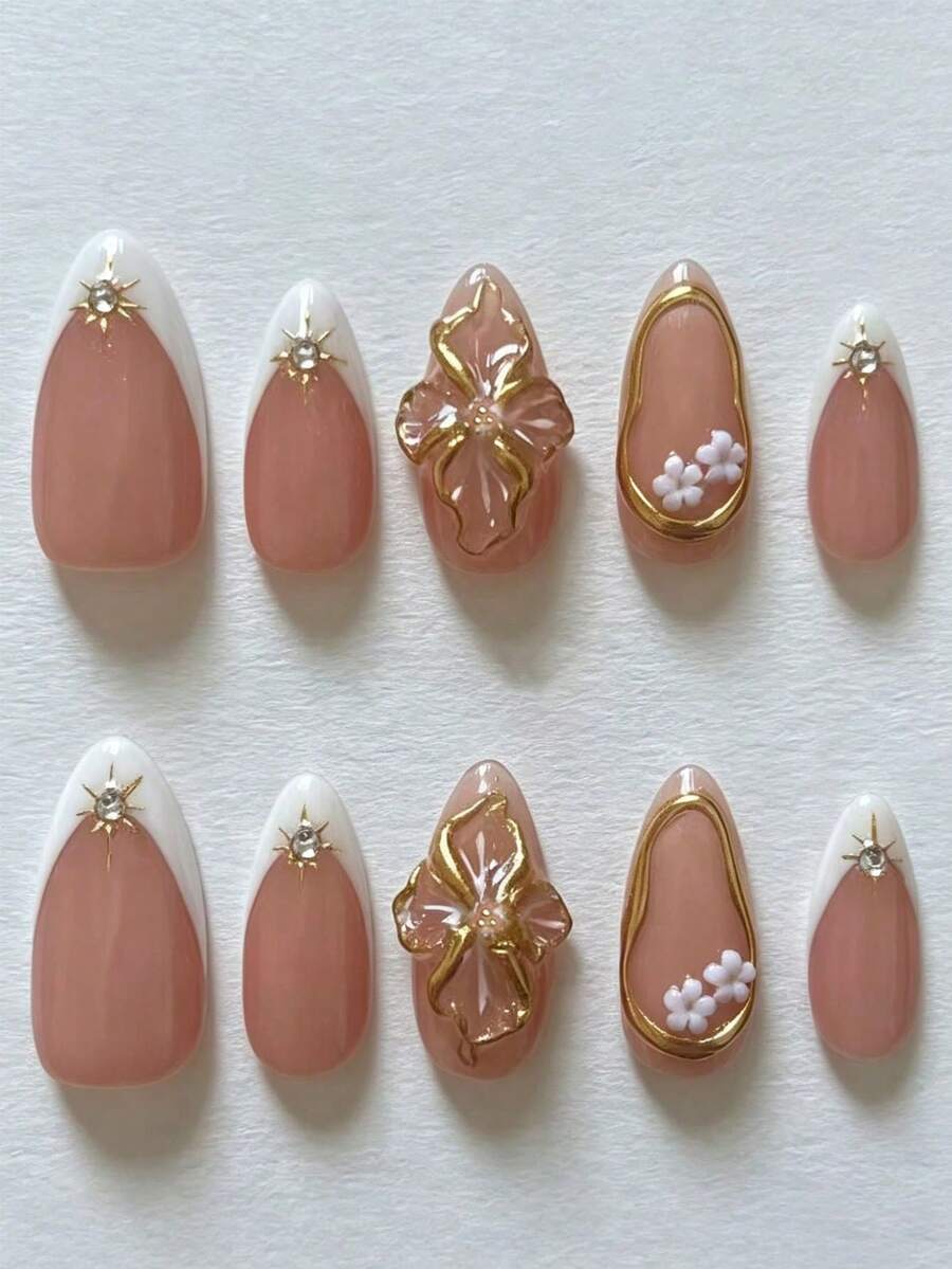 Kids Press On Nails - Multicolor - View 1