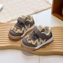 1 Pair Fashionable Baby Sports Shoes, Soft Breathable Fabric, Lightweight Cushioned Non-Slip Sole, Caring For Baby's Little Feet. Multiple Colors Available, Suitable For Running And Jumping, Essential For Cute Babies! - Brown - View 7