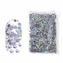 1440pcs DIY Hot Repair Glass Crystal, Nail Hot Melt Rhinestones, Crystal Gems, Can Be Used For Clothing, Shoes, Hats, Bags, Fabrics - Multi-color-sS16-4.0mm - View 25