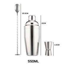 3 PiecesHand-Shaken Beverage Making Set, Home-Made Fruit Tea & Sparkling Drink Tool Kit, Stainless Steel Material, Easy To Clean, Make Refreshing Fruit Tea & Sparkling Drinks At Home With Ease - Multicolor - View 8