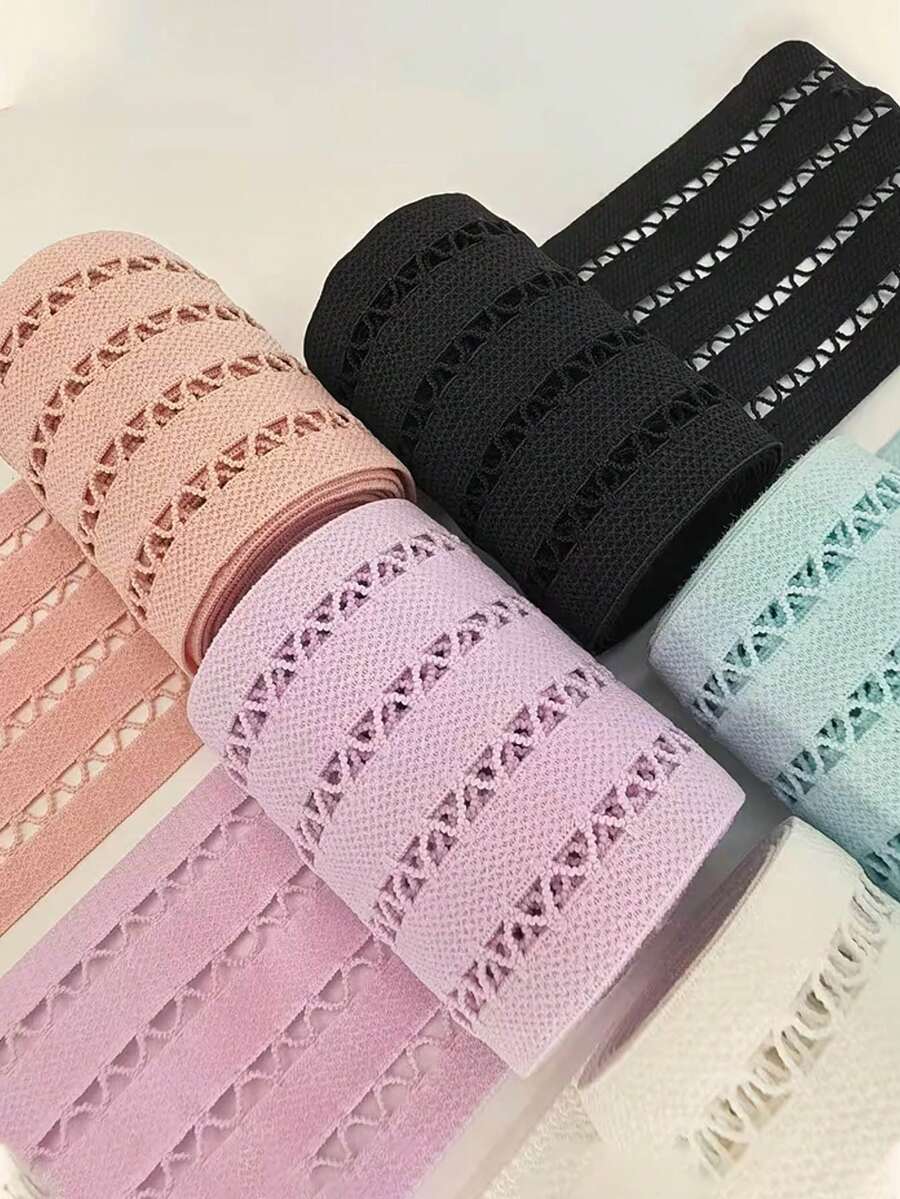 Triangular Mesh Hollow Elastic Stretch Band, Width 63mm-73mm, Suitable For Fashion Clothing Accessories, Handmade Crafts, DIY Creation And Design - Multiple Styles - View 1
