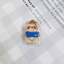 2pcs/4pcs/8pcs Random Style Cartoon 3D Figure Data Cable Protector, Compatible With Apple 18W-20W PD Fast Charging, Anti-Breakage Anti-Wear, Suitable For Daily Home And Outdoor Charging, Colorful 3D Cartoon Data Cable Connector Protector, Cute Small Gift Perfect For Gifting - 4pcs Random Style - View 8
