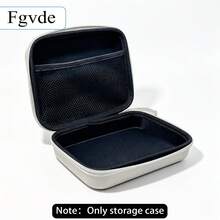 Fgvde Travel Hard Shell Storage Box, With Detachable Foam Pad, Zipper Portable Storage Bag, With Carrying Strap, Portable Organizer Bag, Suitable For Jewelry, Small Cosmetics, Mini Electronics And Daily Accessories - View 8