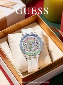 GUESS Perlengkapan Penting untuk Perjalanan Bisnis: Jam Tangan Stainless Steel yang Cocok untuk Profesional Modern - JAM TANGAN - View 14