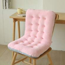 1pc New Double-Sided Chair Cushion Pad, All-Season Integrated Seat And Backrest Cushion, Long-Sitting Butt Cushion, Window Sill Cushion, Seat Cushion With Backrest - Cushion - View 14