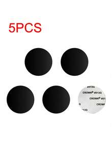 Spcs Car Holder Stainless Iron Sheet Magnetic Sheet Ultra-Thin Round Patch Adhesive Creative Phone Case Car Phone Holder Patch - Multiple Styles - View 6