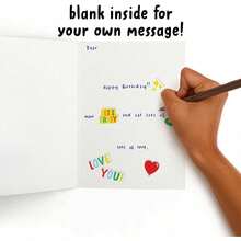 OBOVAY 1pc 2026 Graduation Card With Envelope - Congratulations Greeting Card For Daughter & Son - Perfect Graduation Gift For High & College Graduates, Blank Inner Page For Writing - New Arrival - View 8