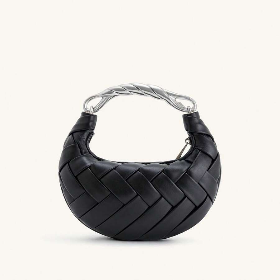 Women Crossbody - 黑色皮革[正確版] - 查看 1