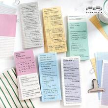 Writable Memo Pad Minimalist Planner Message Note Infeel.Me Jilu PaperMore Life Progress Series - one-size - View 1