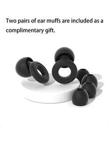 Reusable Noise-Reducing Ear Plugs Fitting The Ear Canal Soft Silicone Earplugs The Ears Loops Earplugs For Sleep Deep Focus People Earplug For Concert Study Taking Naps Loud Noise Snoring Home Sleep Swimming Accessories Plane Travel Essentials - Multicolor - View 12