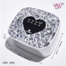 Nail Curing Lamps & Dryers - White - View 4